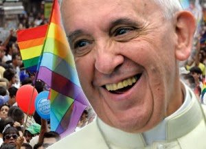 Quebra das barreiras morais contra a homossexualidade? HOMOSSEXUAL ‘CATÓLICO’ ELOGIA AS ‘BELÍSSIMAS’ PALAVRAS DO ‘QUERIDÍSSIMO’ PAPA FRANCISCO