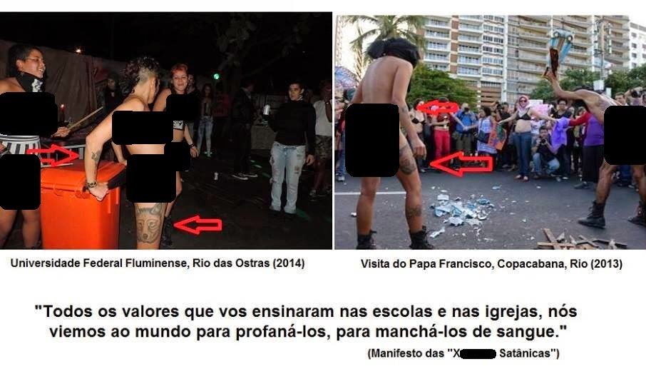COMO SE CHEGA A UM CULTO SATÂNICO?