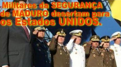 Militares da VENEZUELA fogem para os EUA. O barco vai afundar? – “Nas forças armadas há medo, raiva…”