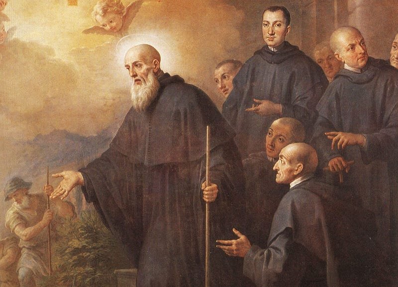 Meditações sobre São Bento, Patriarca da Vida Monástica no Ocidente, Sec. V.