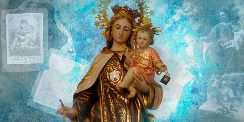 Escapulário do Carmo: tábua de salvação oferecida por Maria Santíssima